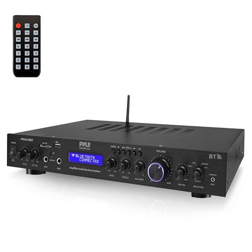 Pyle 200W HiFi Stereo Verstärker – 5-Kanal...