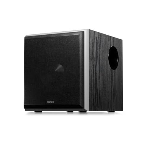 EDIFIER T5 Aktiv-Subwoofer mit Low-Pass...