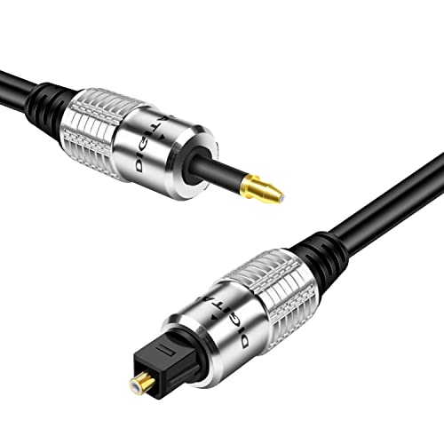 TNP Optisches Kabel, Mini Toslink 3,5mm auf...