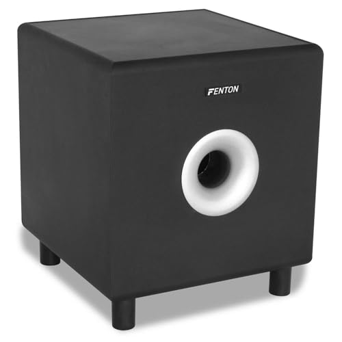 Fenton SHFS08B - Subwoofer aktiv Heimkino - 8...