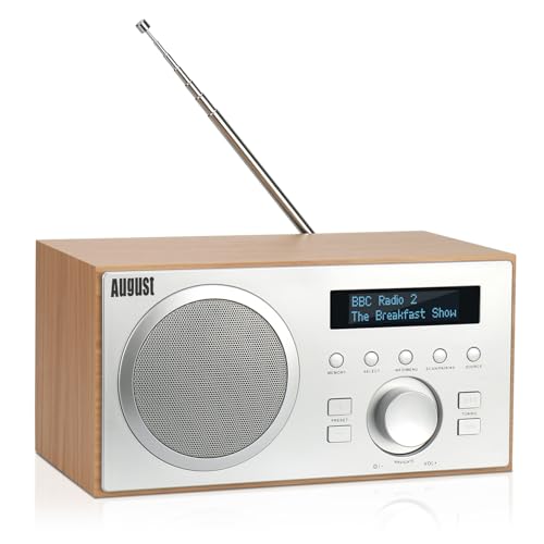August MB420 DAB+/FM Radio mit Bluetooth...