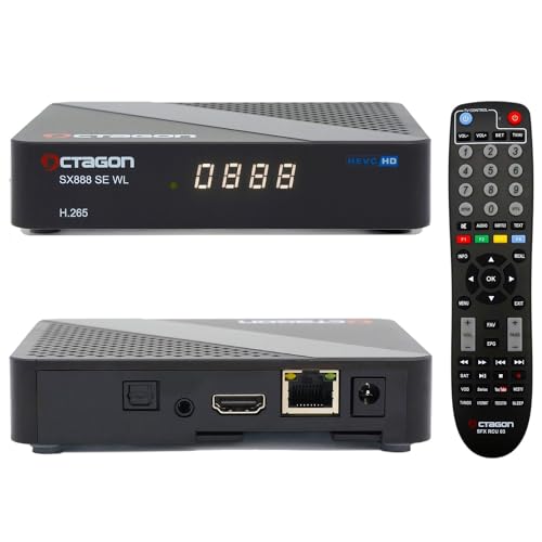 Octagon SX888 SE V2 WL HD IP Linux Receiver,...