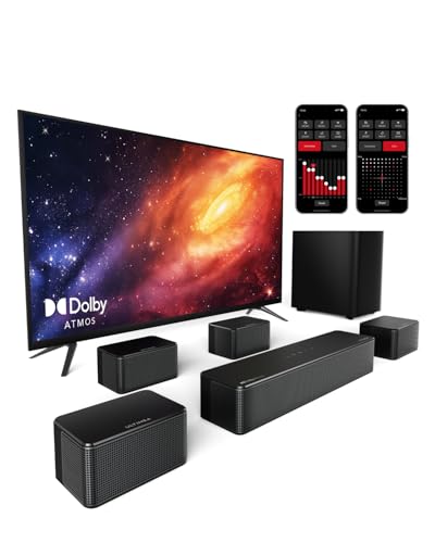 ULTIMEA 7.1 Surround Sound System für TV mit...