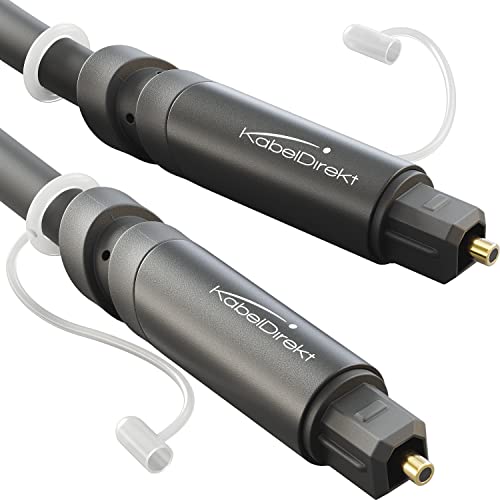 KabelDirekt – TOSLINK-Kabel, optisches...