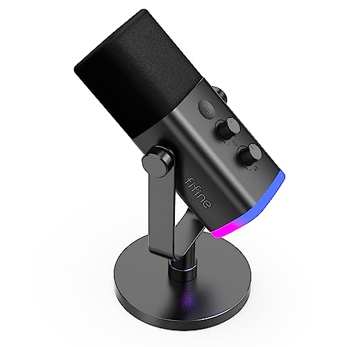 FIFINE XLR Gaming Mikrofon für Streaming...