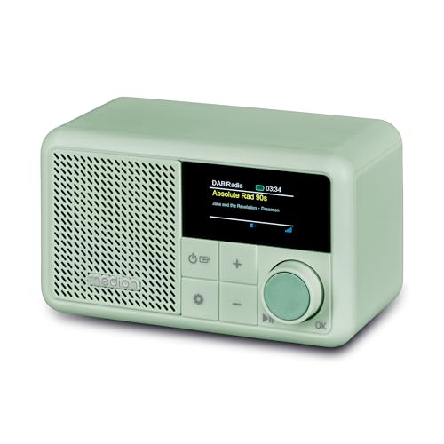 MEDION S66822 Tragbares Mini DAB+ Radio mit...