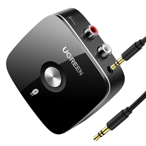 UGREEN Bluetooth 5.1 aptX HD Audio Adapter...