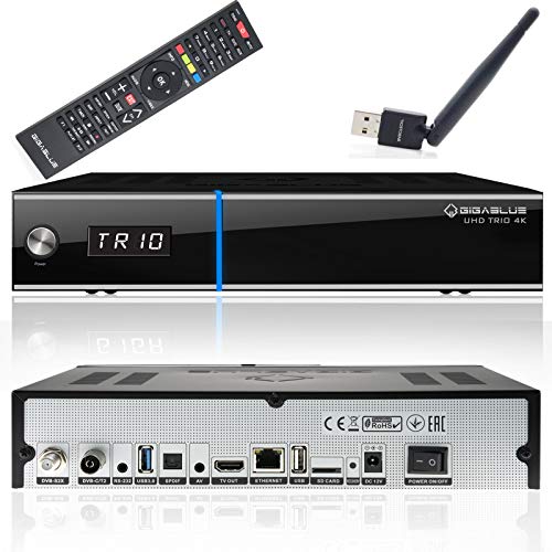 GigaBlue UHD Trio 4K Box SAT-Receiver DVB-S2x...
