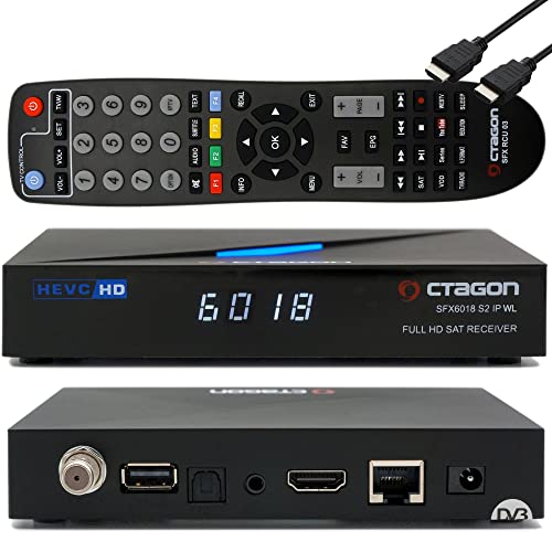 OCTAGON SFX6018 S2+IP WL H.265 HEVC 1x DVB-S2...
